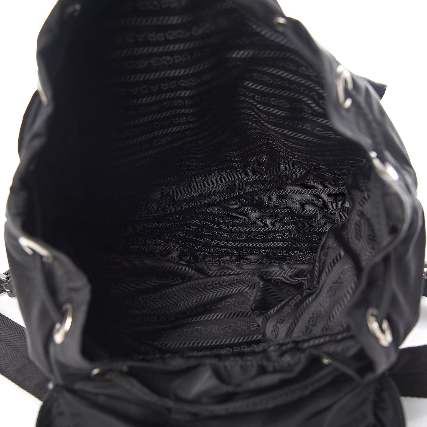 Tessuto Nylon Vela Small Backpack Black