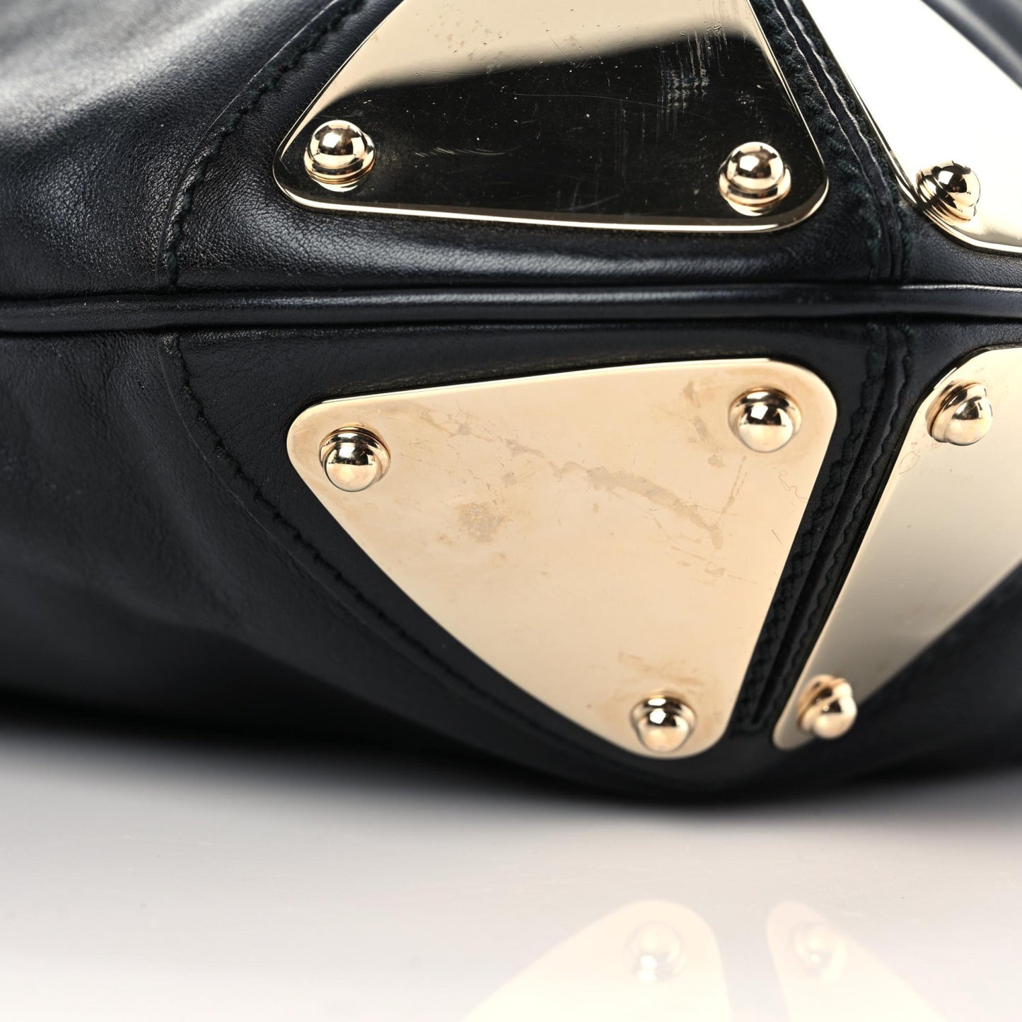 Monogram Medium Indy Top Handle Hobo Black