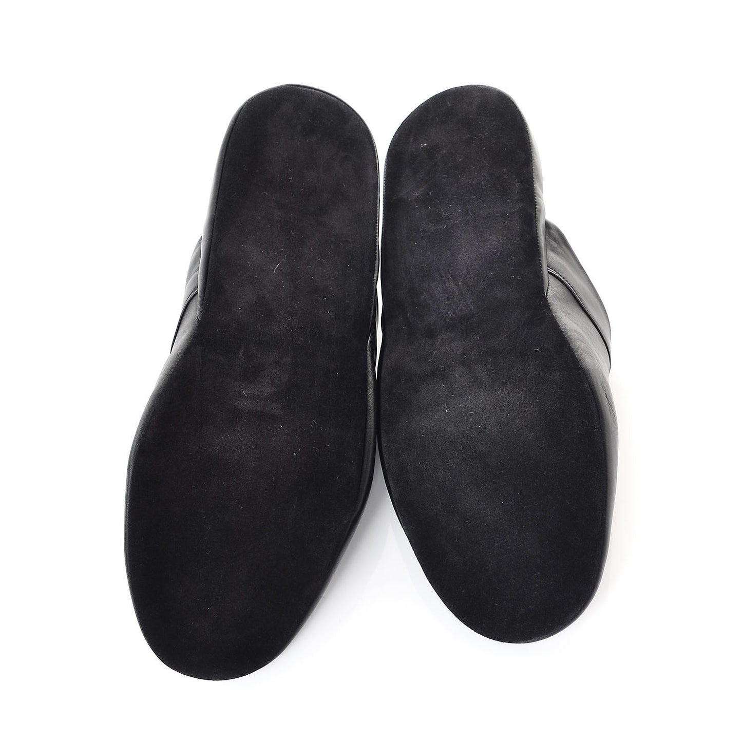 X SUPREME Lambskin Mens Hugh Slippers 9 Black