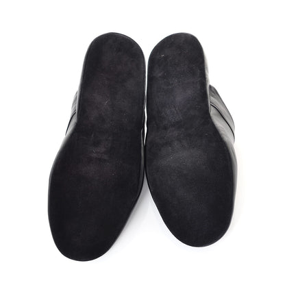 Louis Vuitton X SUPREME Lambskin Mens Hugh Slippers 9 Black 5 of 11