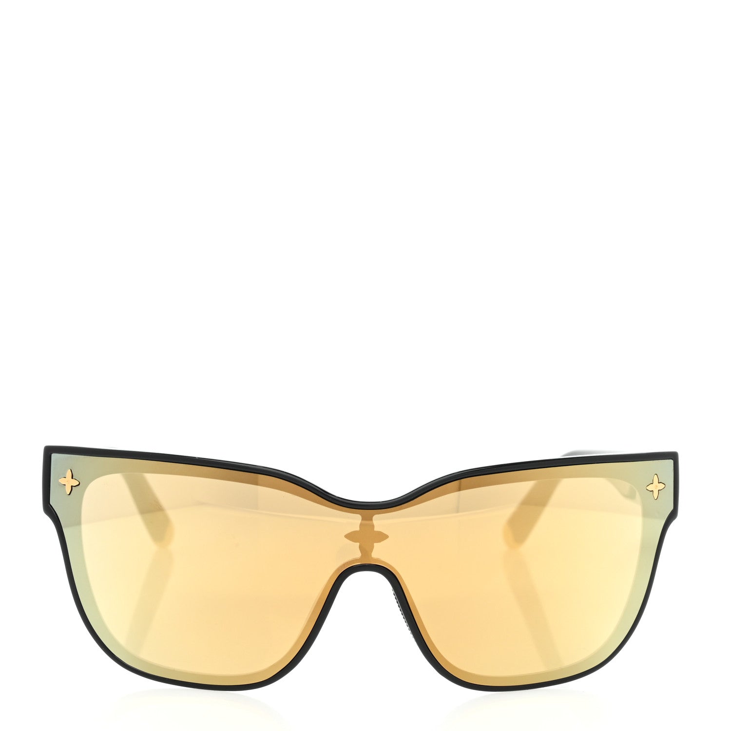 Louis Vuitton Nylon LV Shadow Square Sunglasses Z1843U Black 2 of 7