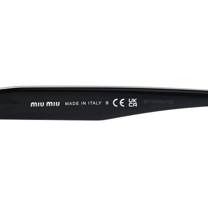 Miu Miu Acetate Sunglasses SMU08 Black 5 of 8