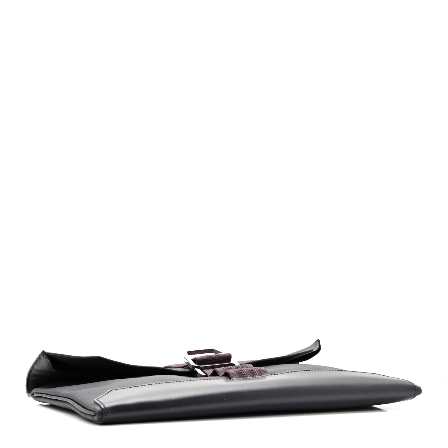 Hermes Taurillon Cristobal Vache Hunter Cityslide Clutch Bleu Indigo Raisin 8 of 18
