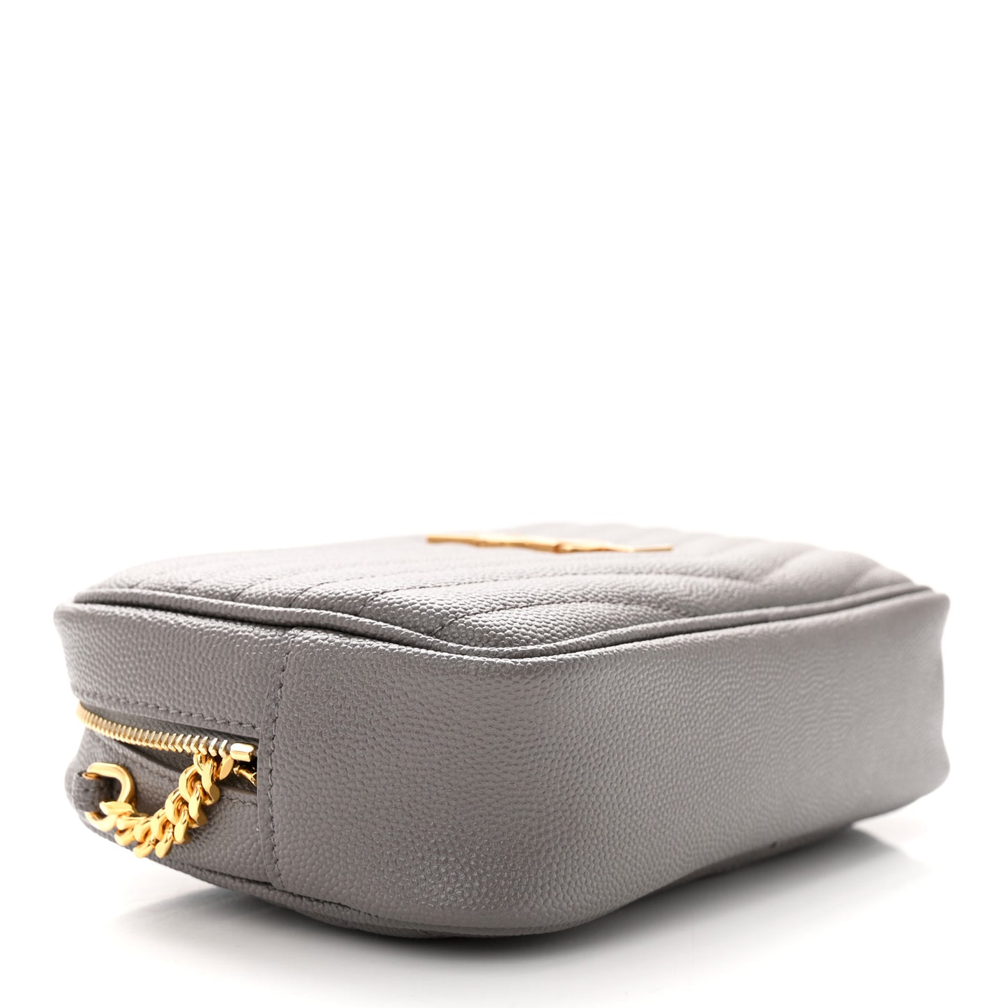 Grain De Poudre Matelasse Monogram Mini Lou Camera Bag Fog