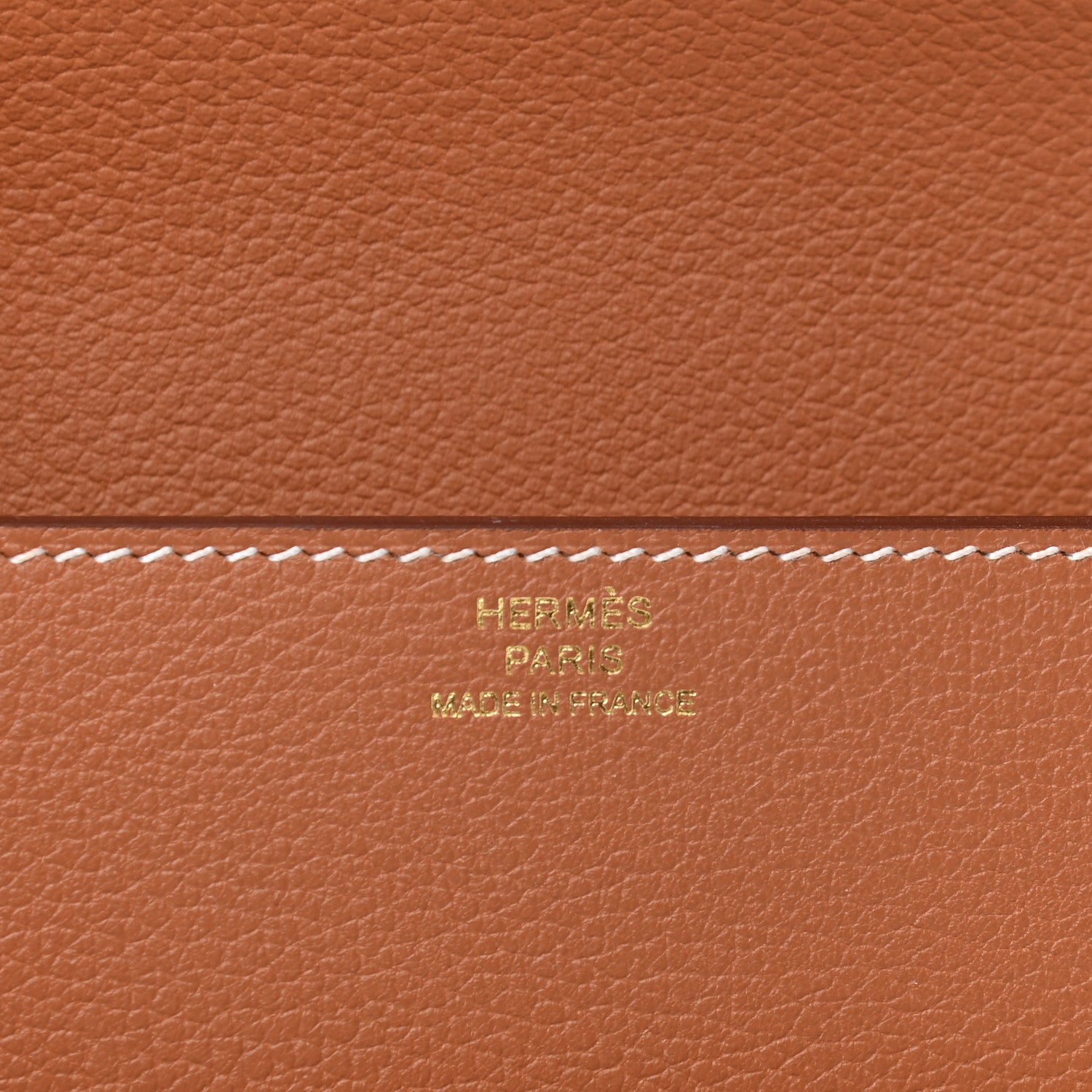Hermes Evercolor Roulis Slim Wallet Gold 6 of 10