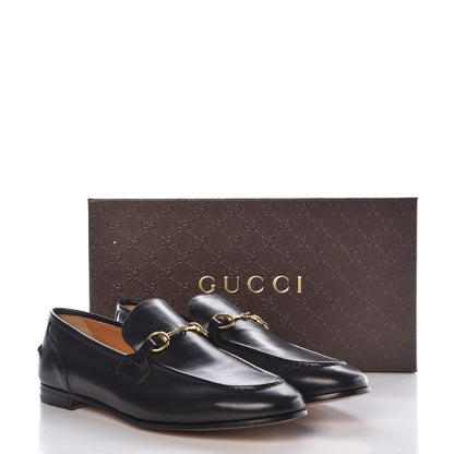 Gucci Calfskin Womens Jordaan Loafers 40.5 Black 8 of 8