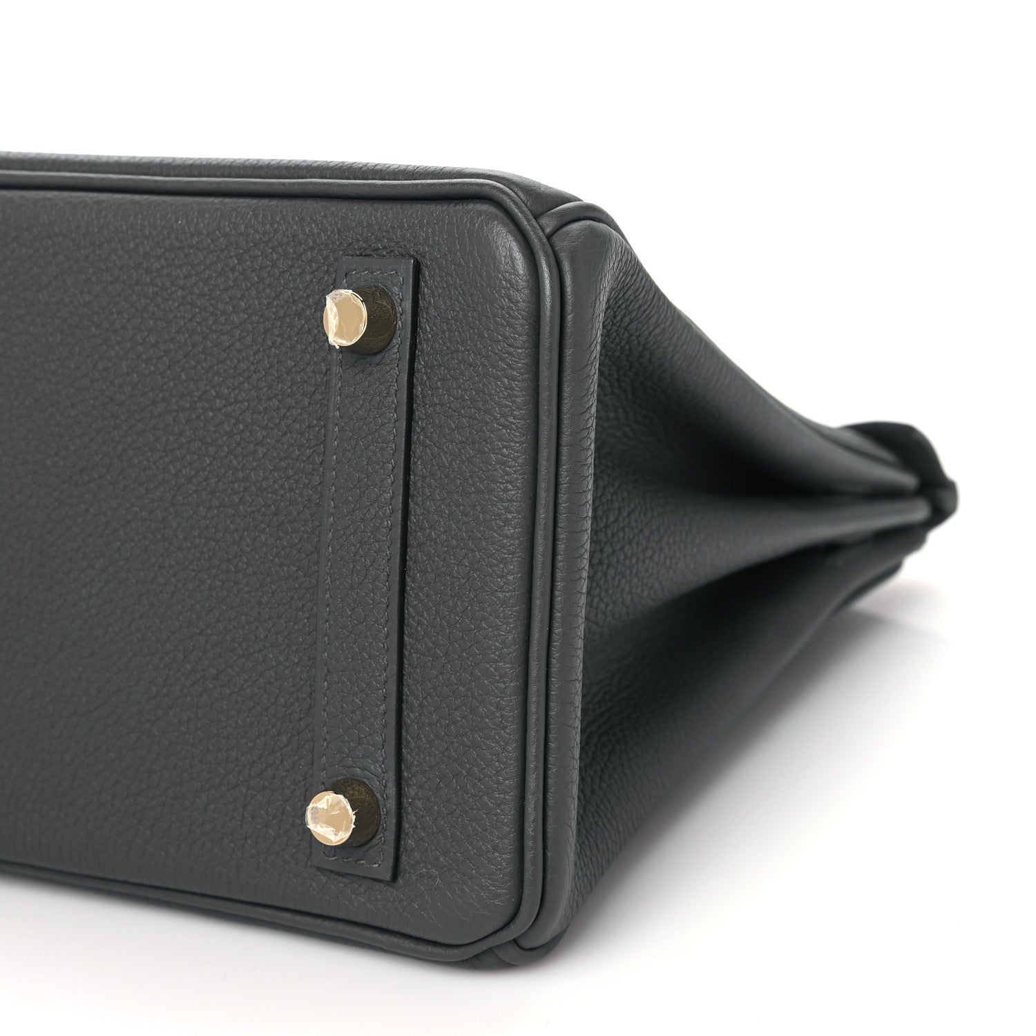 Hermes Togo Birkin 25 Gris Misty 10 of 11