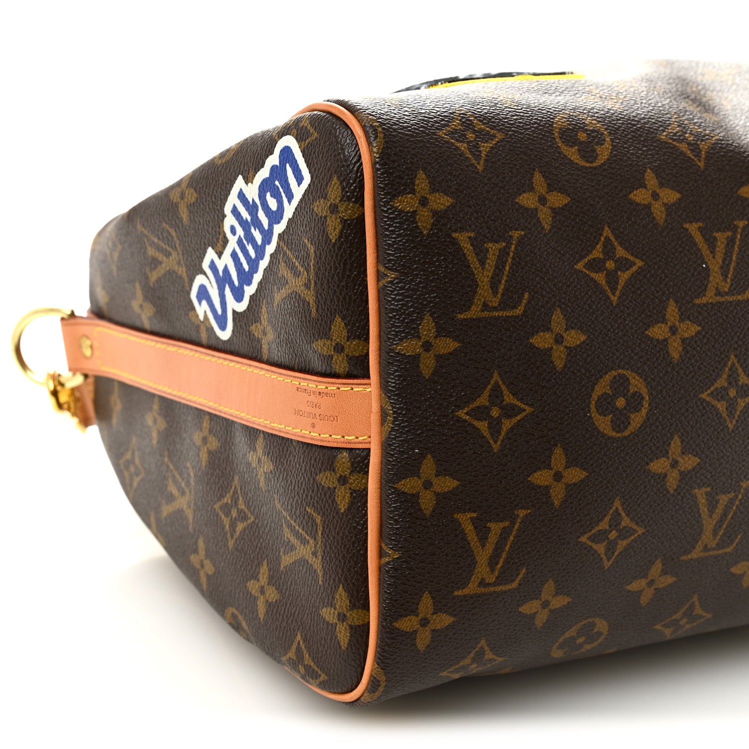 Louis Vuitton Monogram Patches Speedy Bandouliere 30 9 of 11