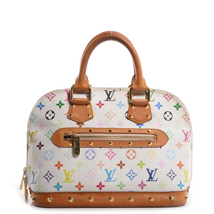 Louis Vuitton Monogram Multicolor Alma White 1 of 6