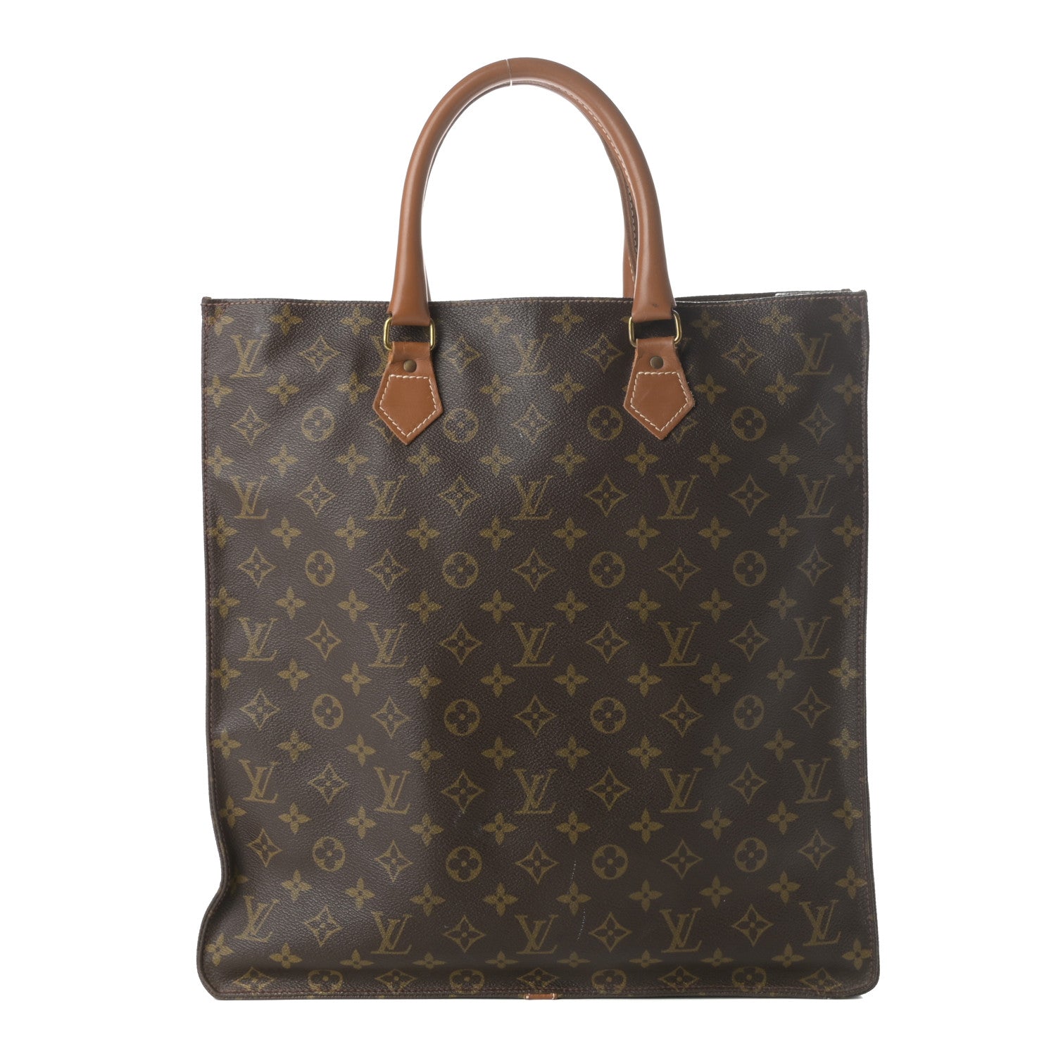 Louis Vuitton Monogram French Company Sac Plat 1 of 13