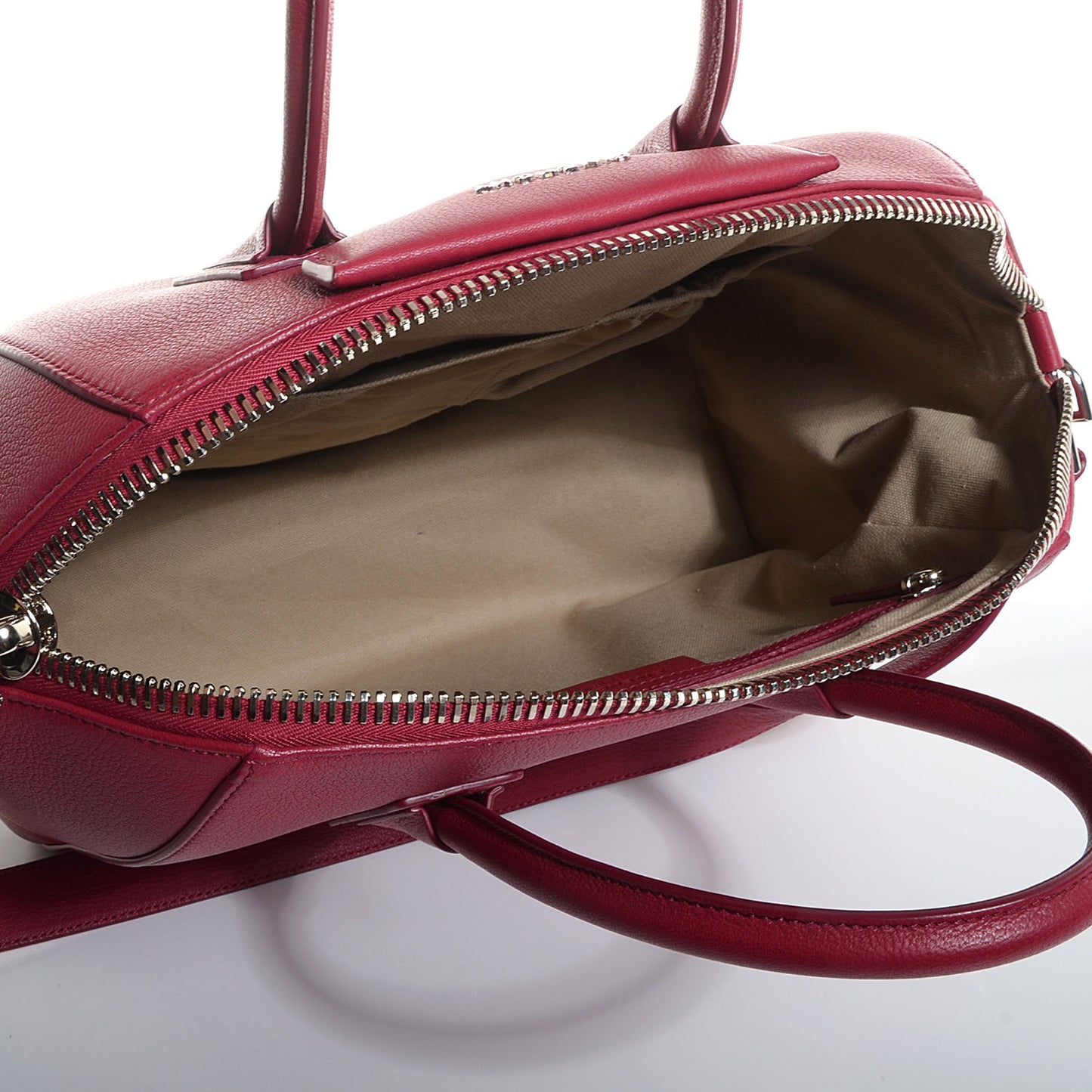 Sugar Goatskin Medium Antigona Cherry