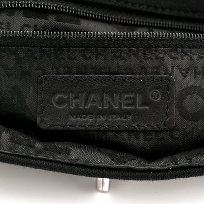 Chanel Jersey Quilted Single Flap Black 6 of 13