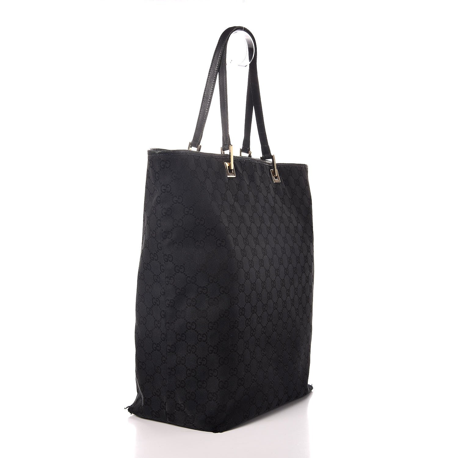 Gucci Monogram Large Tote Black 3 of 12
