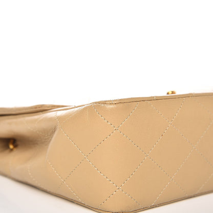 Chanel Lambskin Quilted Small Flap Beige 12 of 15