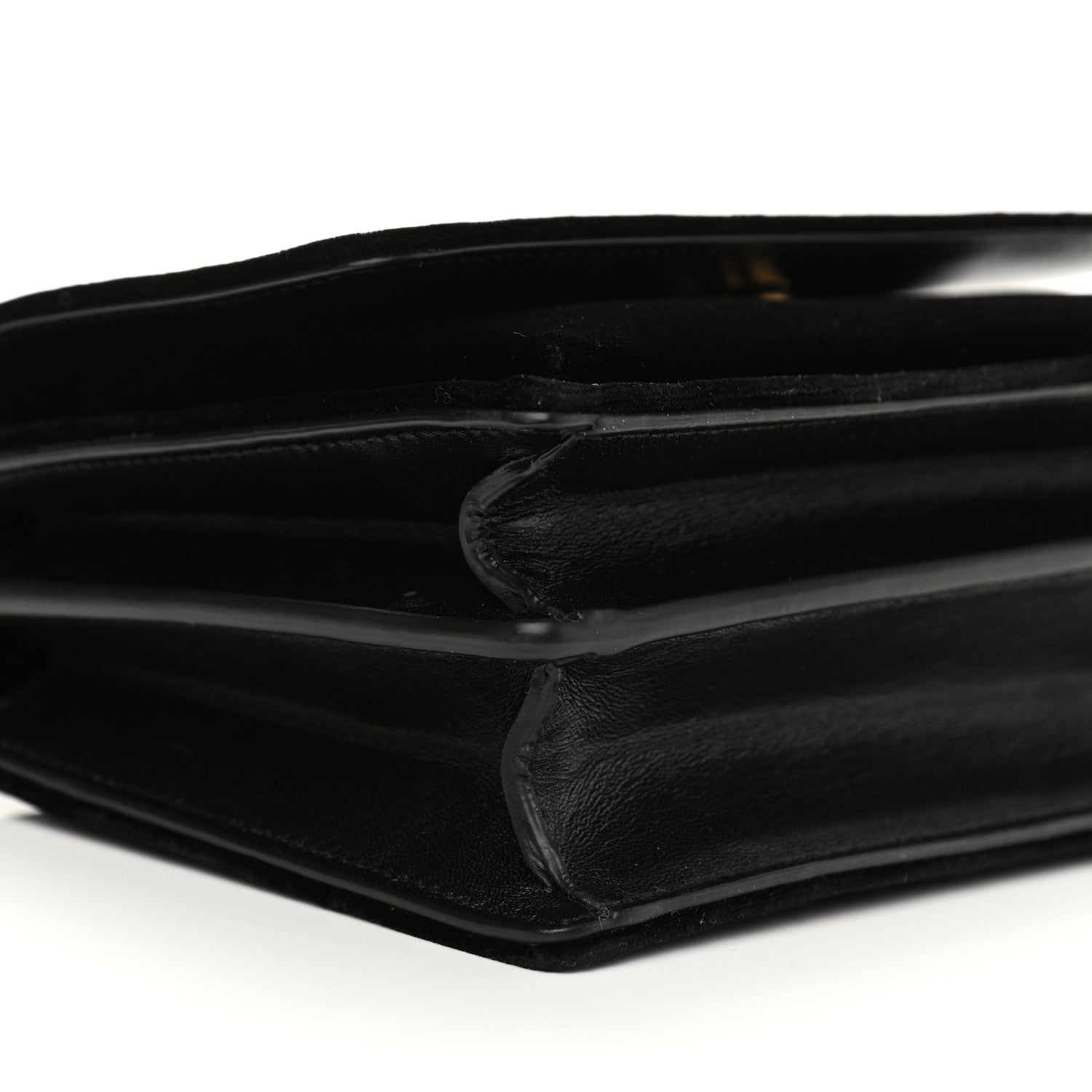 Saint Laurent Velvet Small Monogram Sunset Black 7 of 8