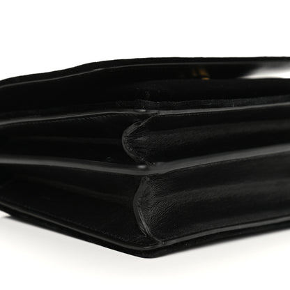 Saint Laurent Velvet Small Monogram Sunset Black 7 of 8