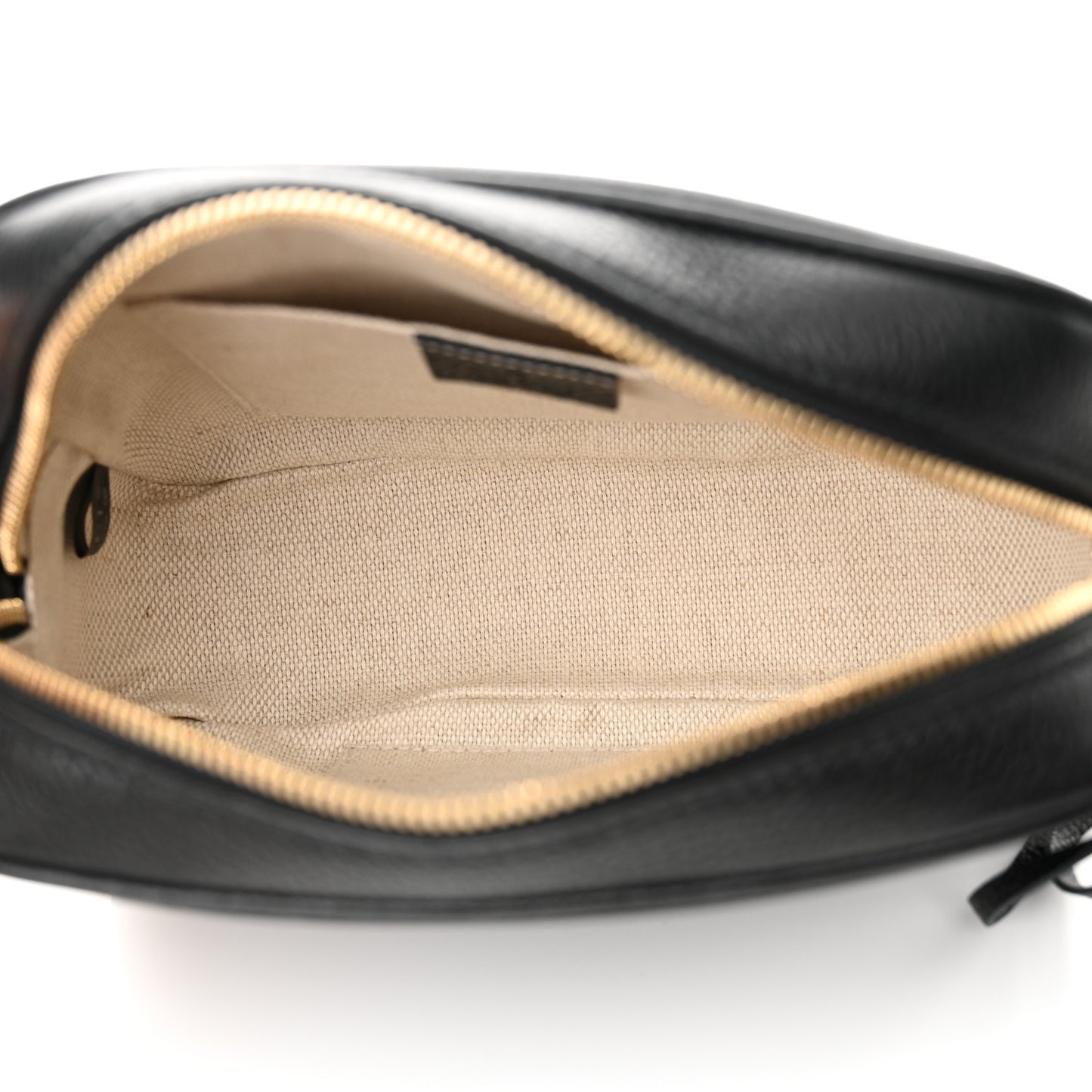 Pebbled Calfskin Small Soho Disco Bag Black