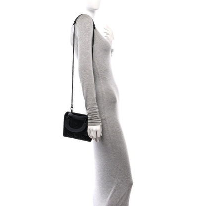 Christian Dior Ultra Matte Calfskin Cannage Mini Lady Dior Black 2 of 10