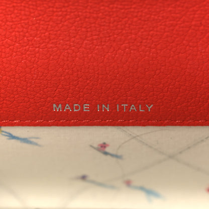 Chanel Goatskin CC Flap Card Holder Red 7 of 8