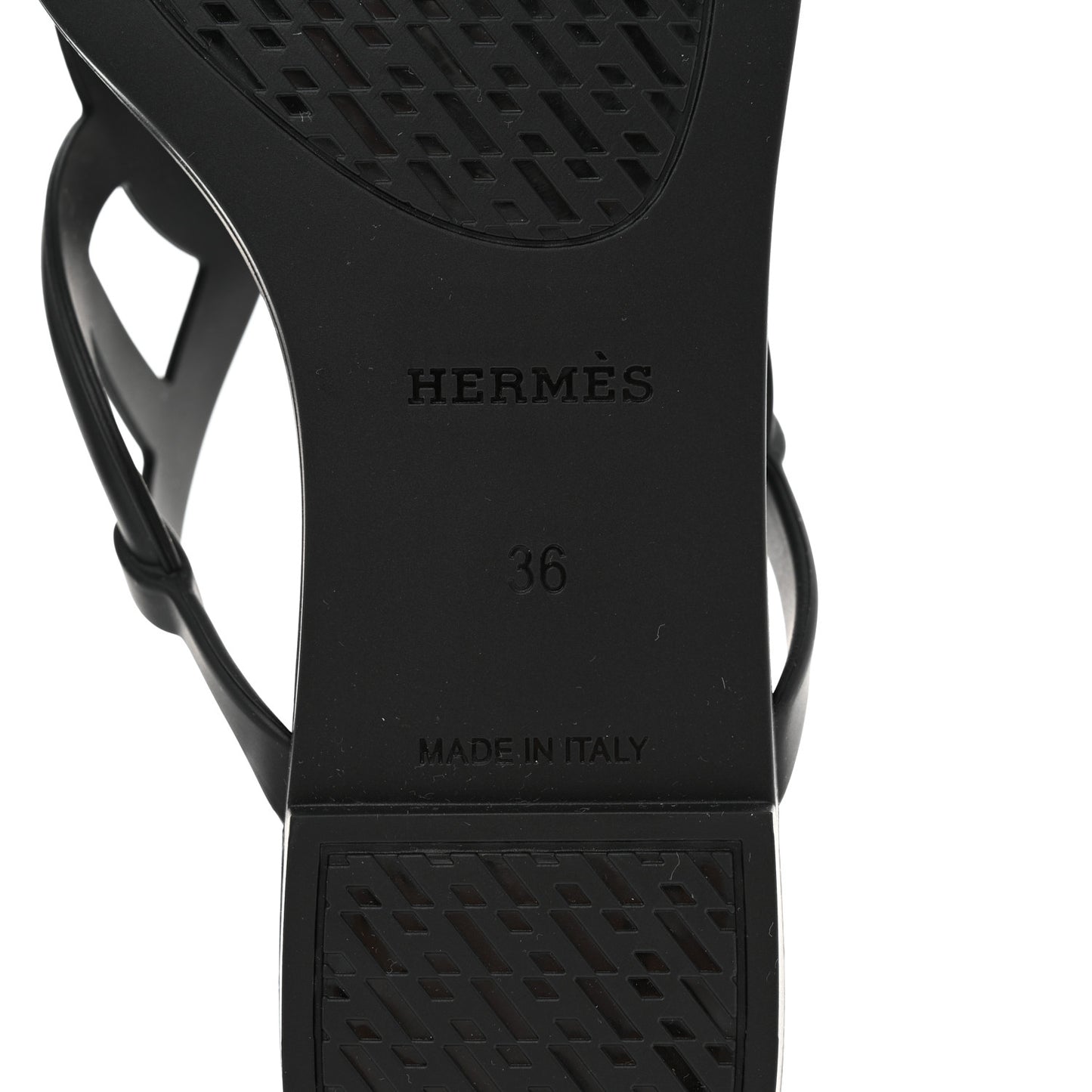 Rubber Womens Egerie Sandals 36 Black