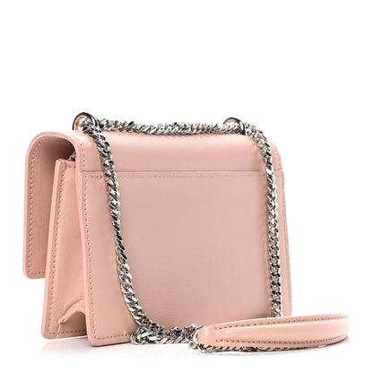 Saint Laurent Calfskin Monogram Sunset Chain Wallet Light Pink 2 of 6