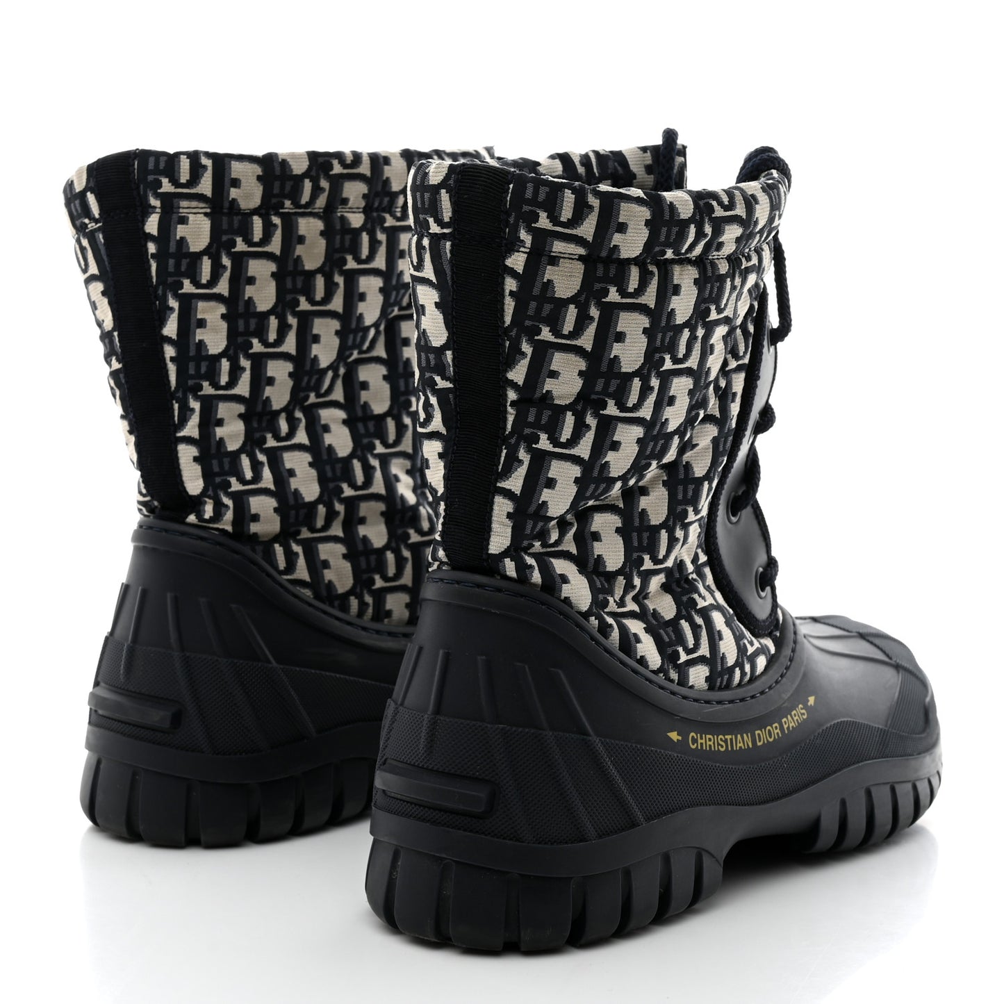 Oblique Nylon D-Venture Boots 38.5 Deep Blue