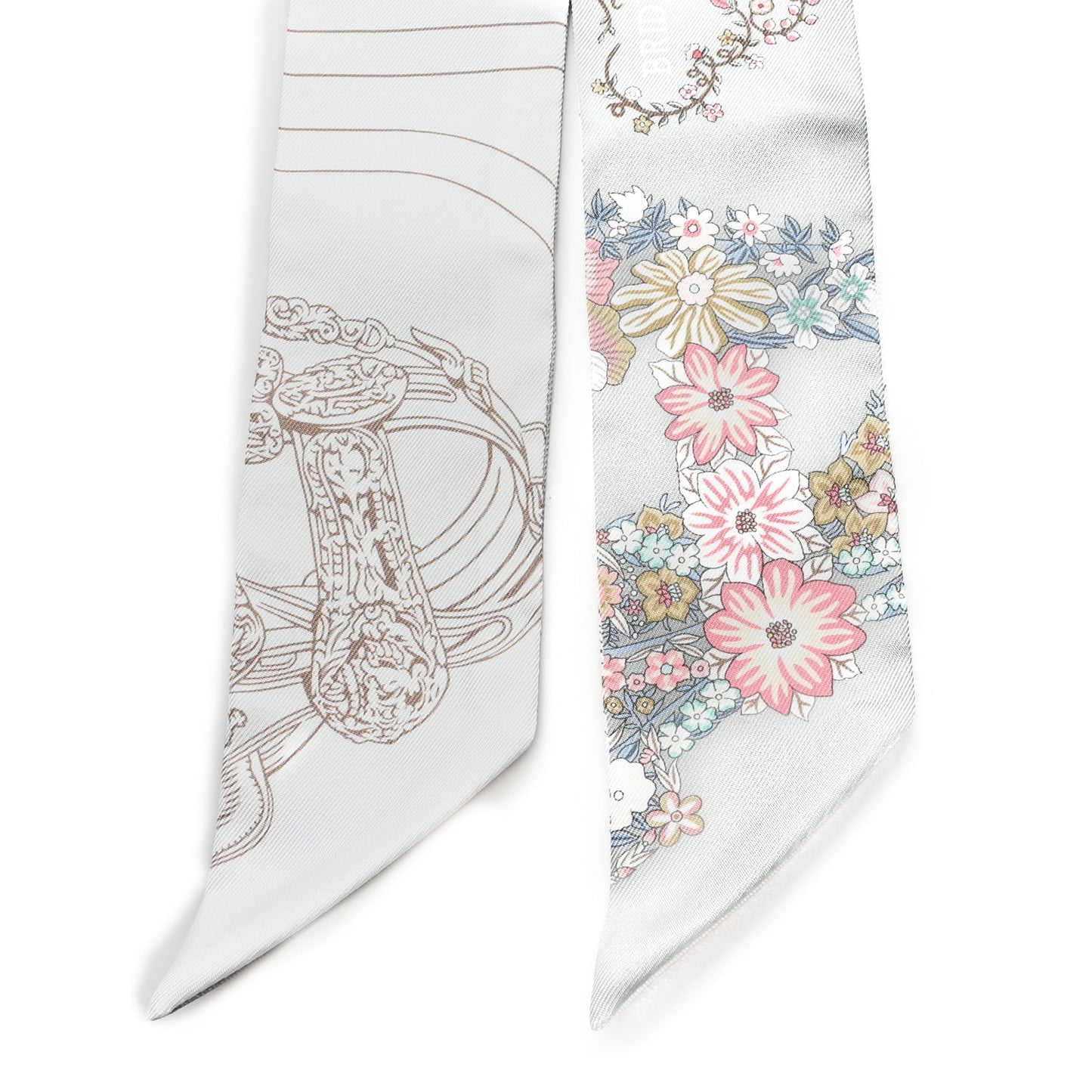Silk Brides De Gala En Fleurs Twilly Vert Amande Rose