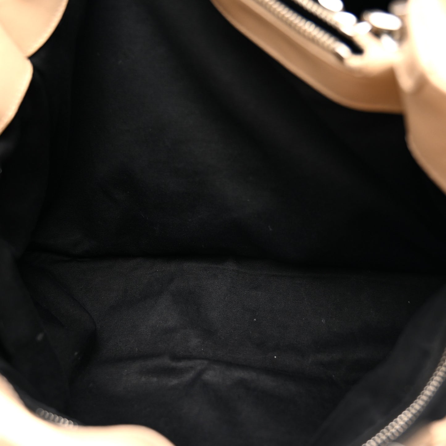 Calfskin Y Quilted Monogram Large Loulou Shopper Nude Powder