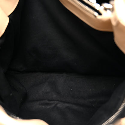 Saint Laurent Calfskin Y Quilted Monogram Large Loulou Shopper Nude Powder 6 of 16
