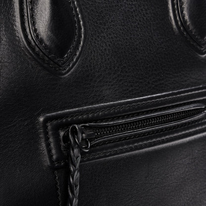 Celine Supple Calfskin Medium Phantom Luggage Black 9 of 14