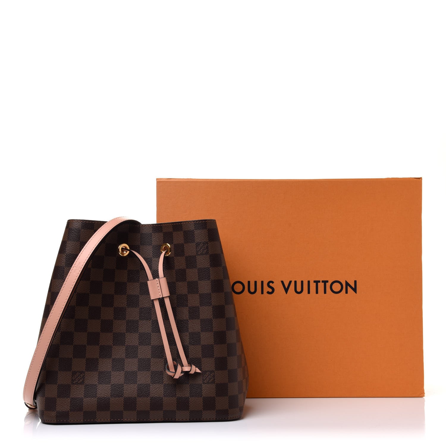 Louis Vuitton Damier Ebene Neonoe MM Venus Pink 13 of 13