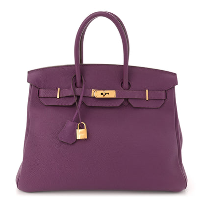 Hermes Togo Birkin 35 Anemone 1 of 11