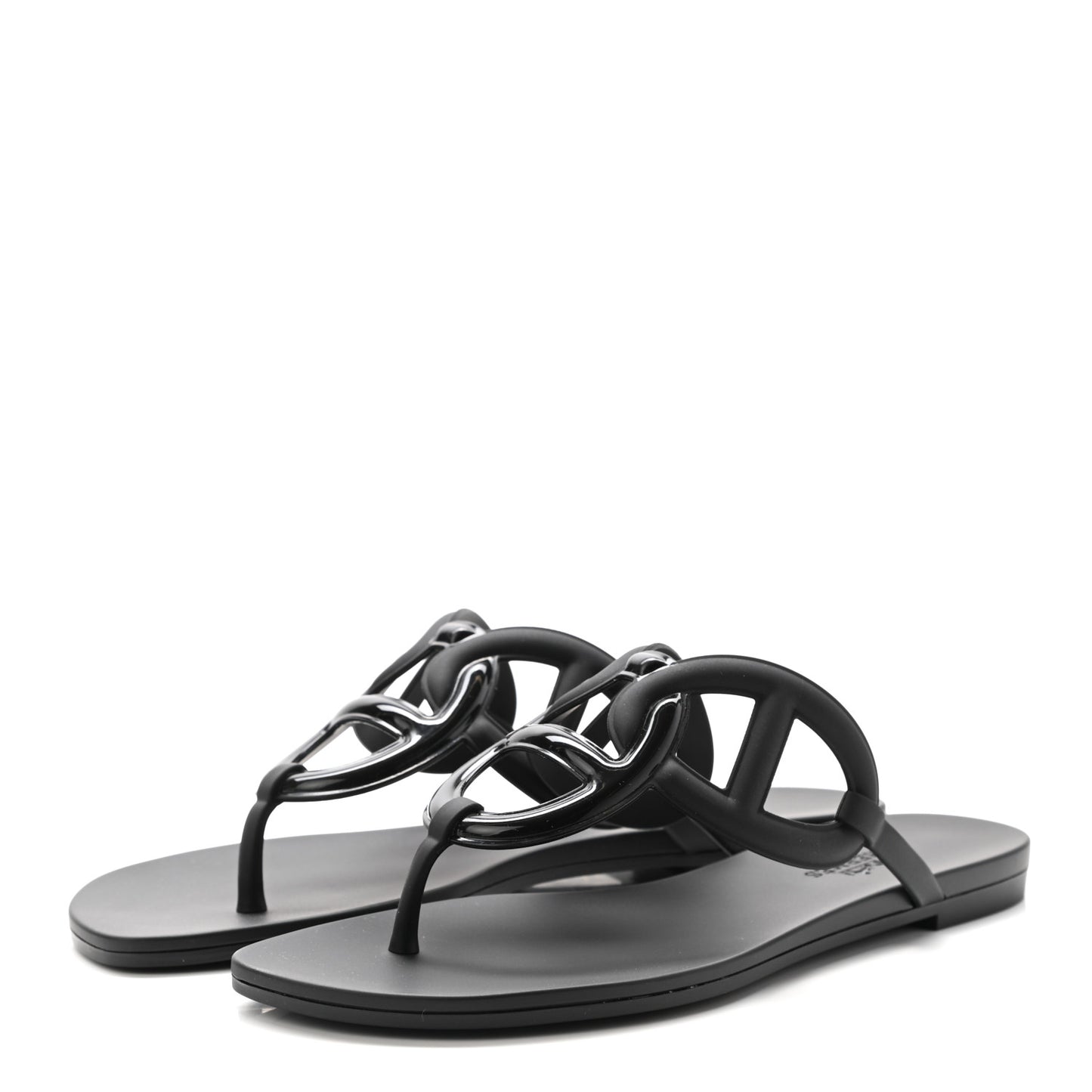 Rubber Womens Egerie Sandals 37 Black