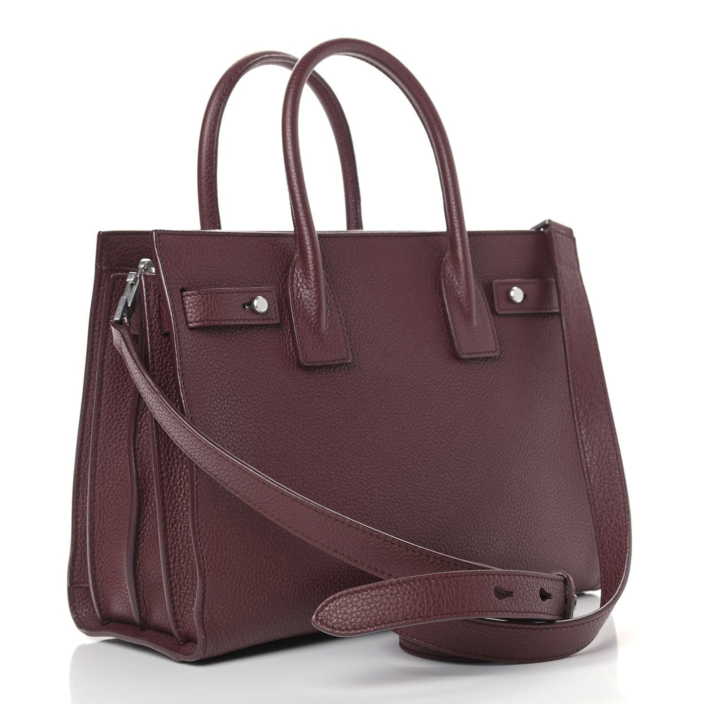 Grained Calfskin Baby Sac De Jour Souple Rouge Legion