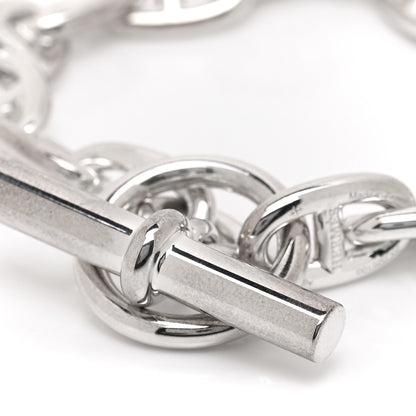 Hermes Sterling Silver MM Chaine d'Ancre Bracelet 4 of 6