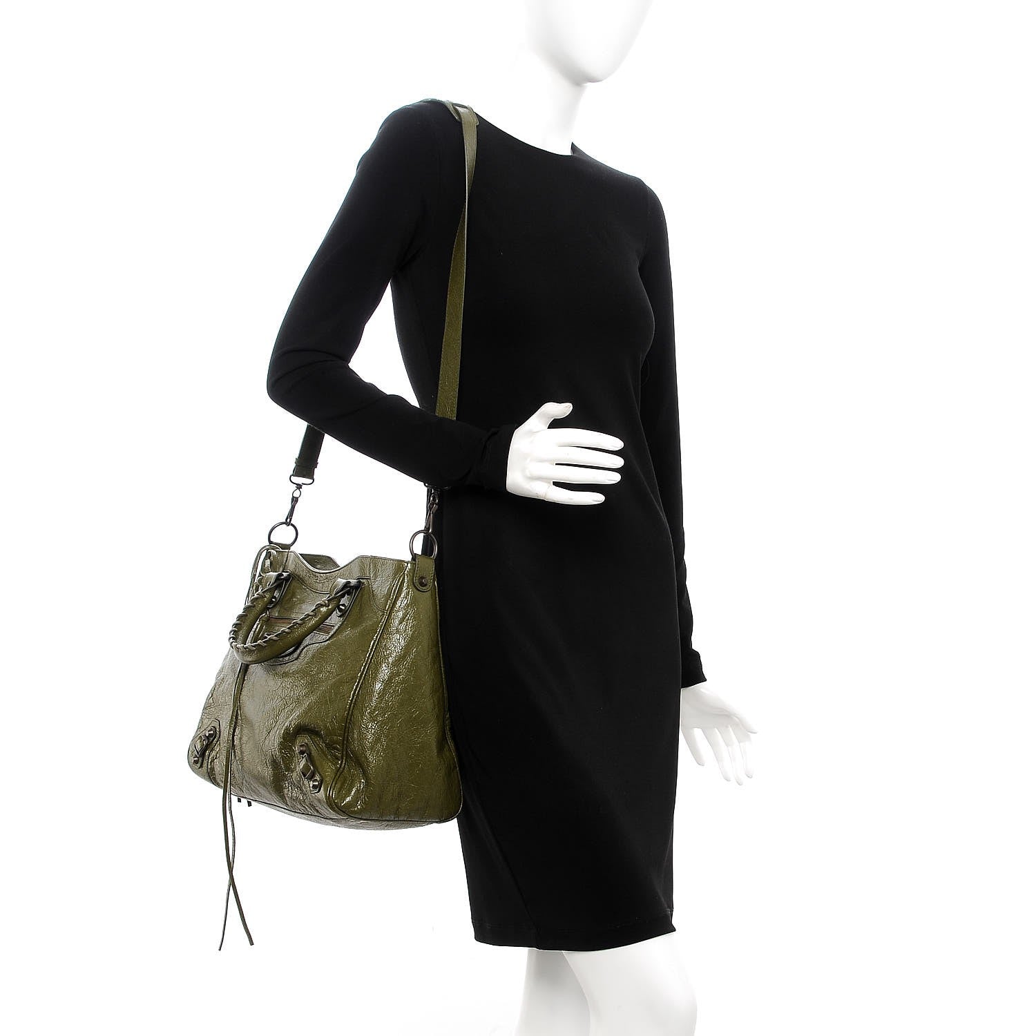 Balenciaga Agneau Classic Hardware Velo Vert Veronese 2 of 7