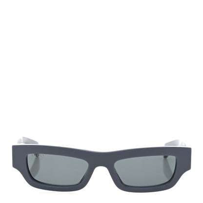 Gucci Acetate Rectangular Frame Sunglasses GG1839S Blue 2 of 7