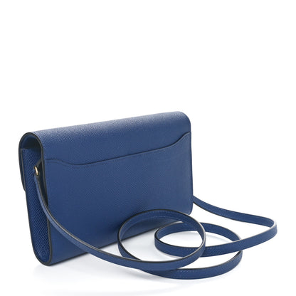 Hermes Epsom Constance Long To Go Wallet Bleu Saphir 2 of 9