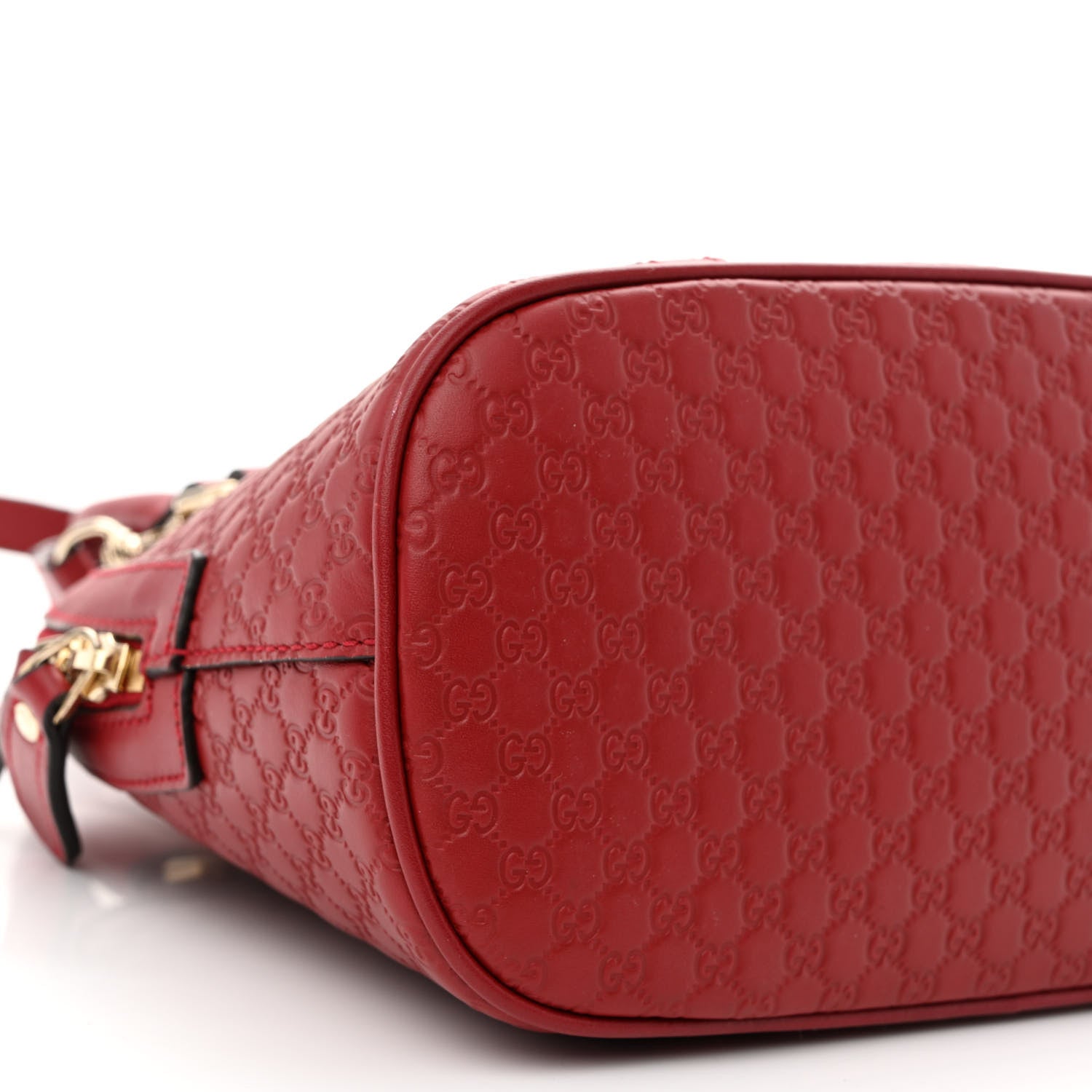 Gucci Soft Microguccissima Mini Dome Bag Rosso 9 of 11