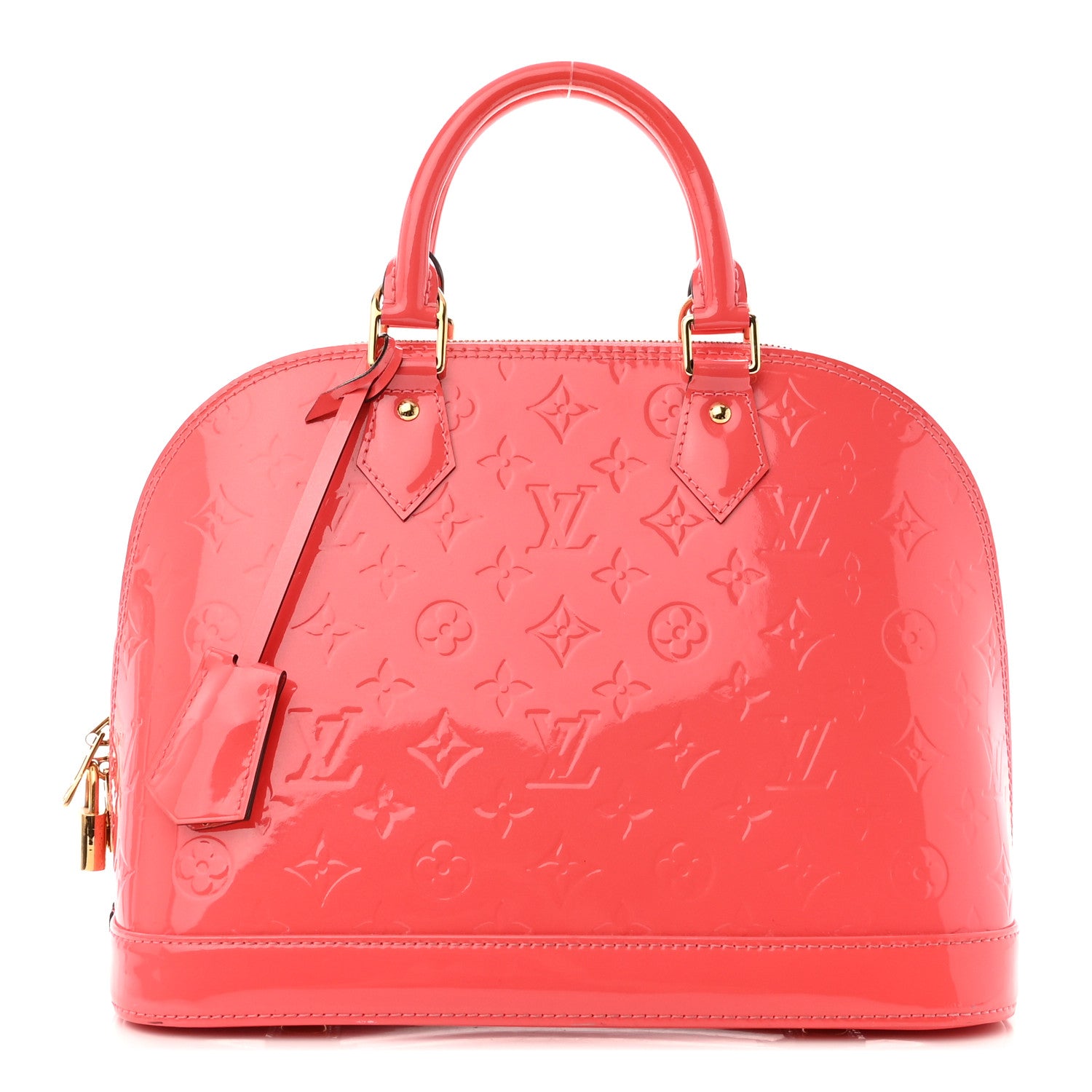 Louis Vuitton Vernis Alma PM Rose Litchi 1 of 11