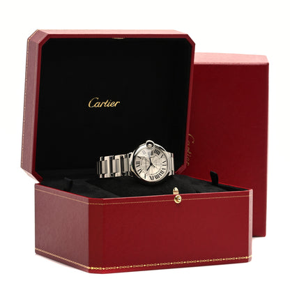 Cartier Stainless Steel 36mm Ballon Bleu De Cartier Automatic Watch 5 of 5