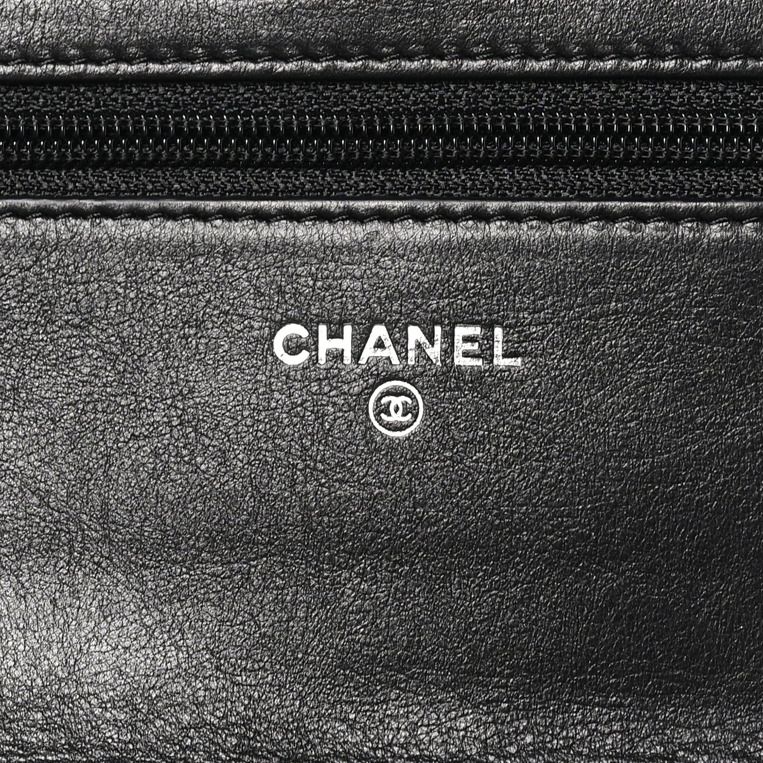 Chanel Lambskin Quilted Boy Wallet On Chain WOC So Black 6 of 10