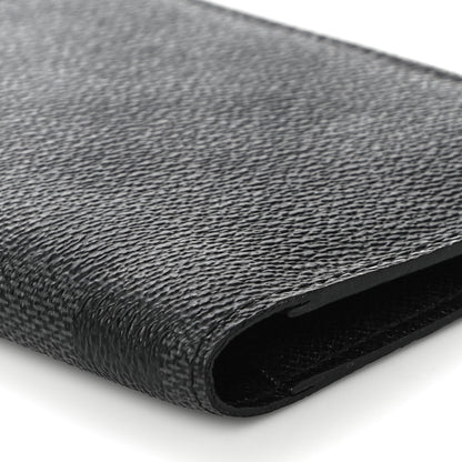Louis Vuitton Damier Graphite Checkbook Cover Wallet 8 of 9