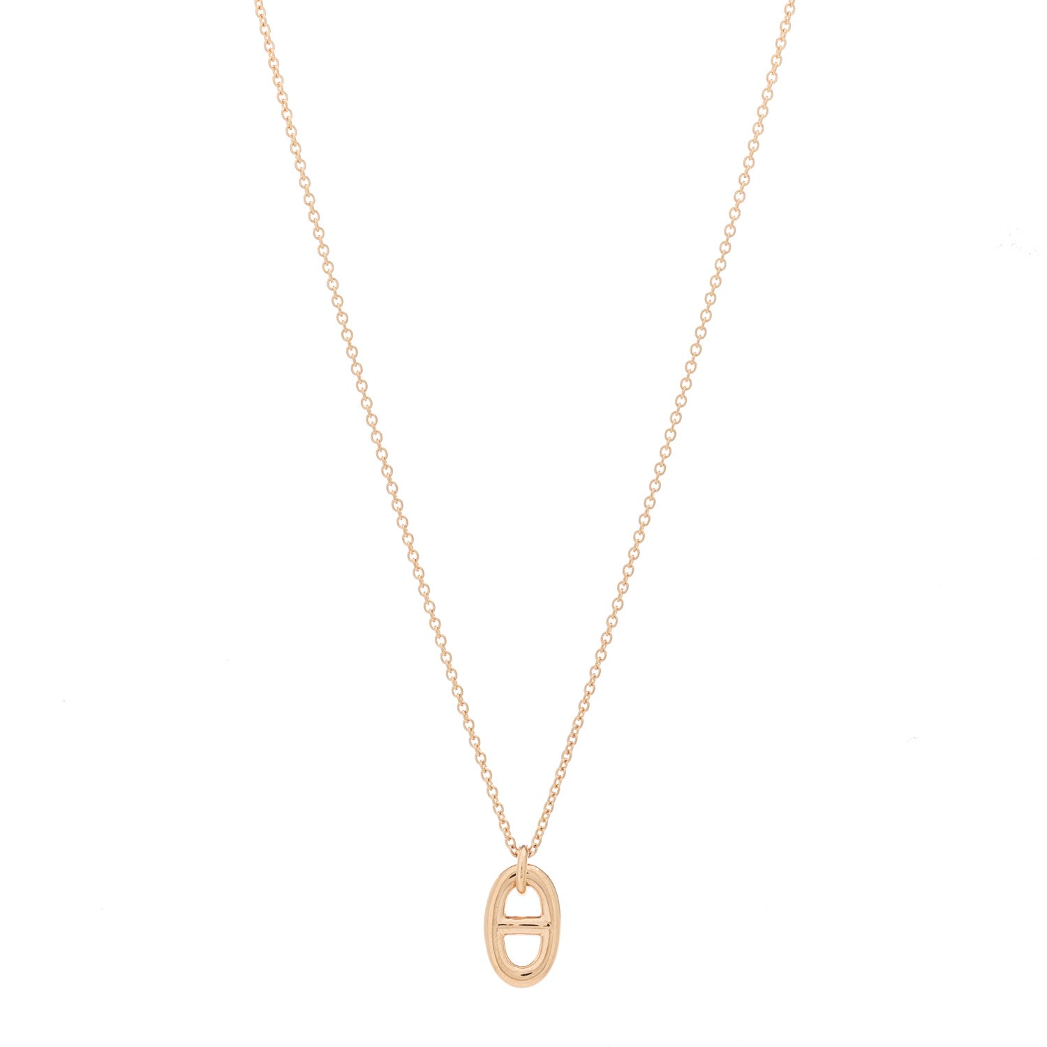 Hermes 18K Rose Gold PM Farandole Pendant Necklace 1 of 5