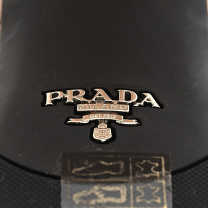 Prada Vernice Saffiano Embossed Crisscross Platform 20/65mm Sandals 40 Beige 7 of 10