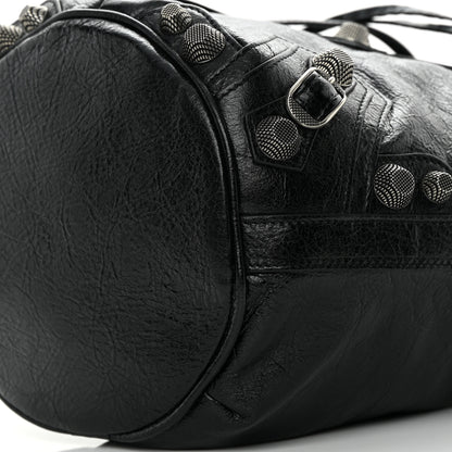 Balenciaga Agneau Arena Small Le Cagole Bucket Bag Black 10 of 11