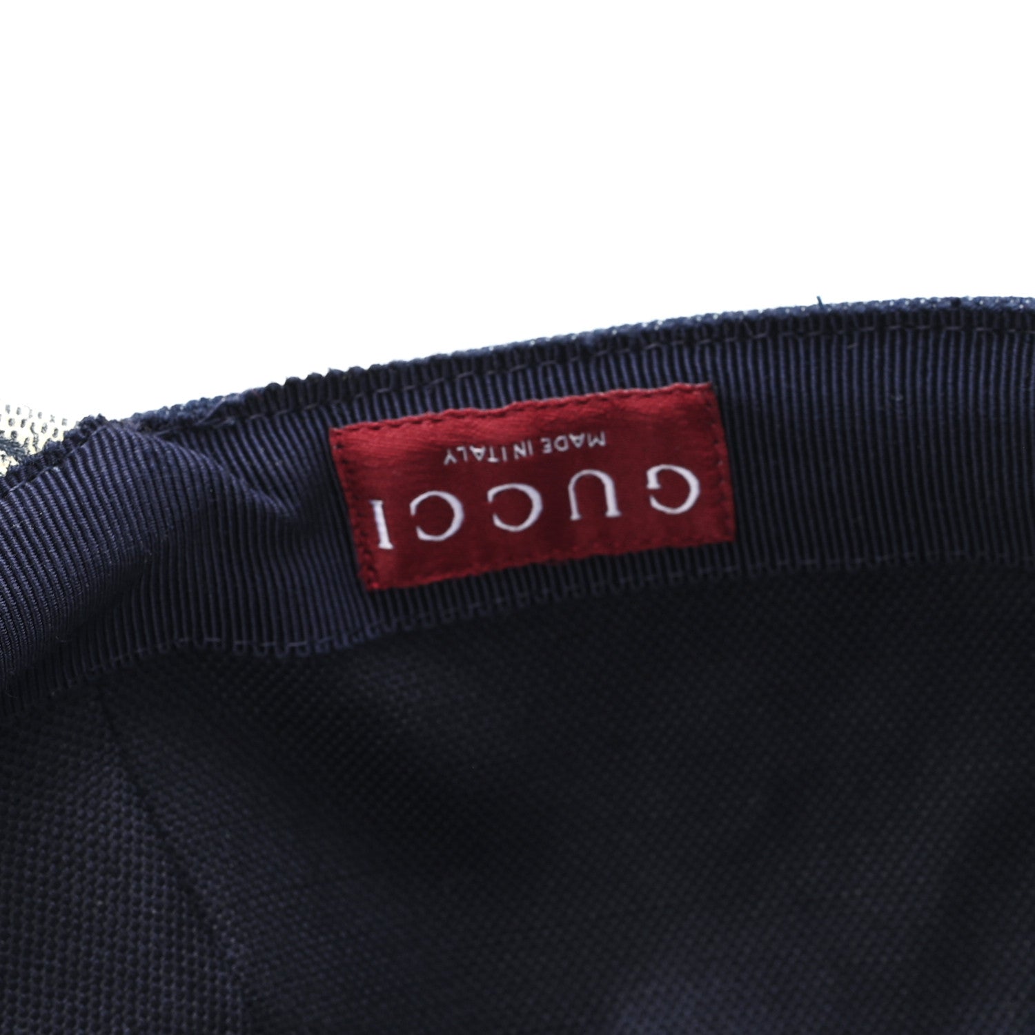 Gucci Lasered Denim Baseball Hat L Dark Blue 8 of 9