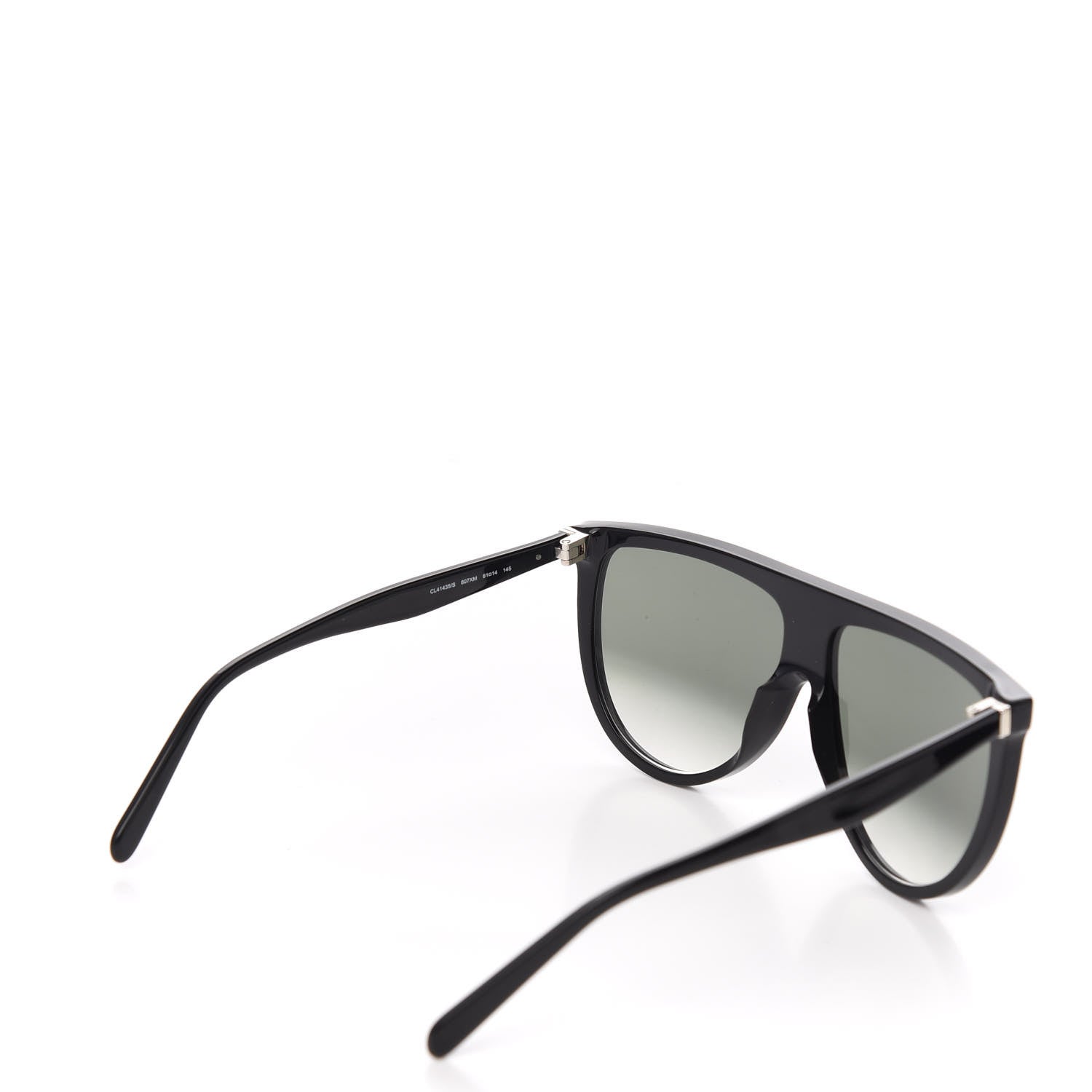 Celine Acetate Thin Shadow Sunglasses CL41435/S Black 4 of 6