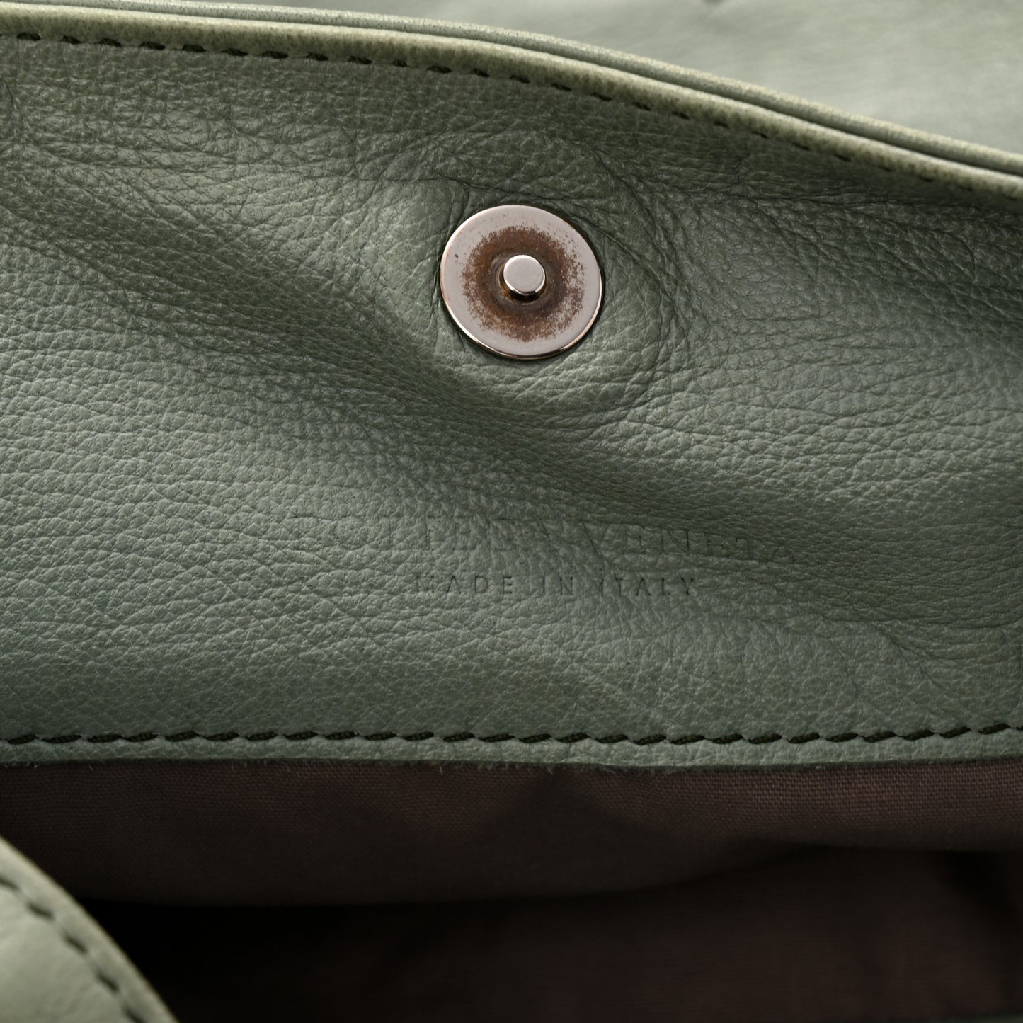 Nappa Woven Hobo Aloe