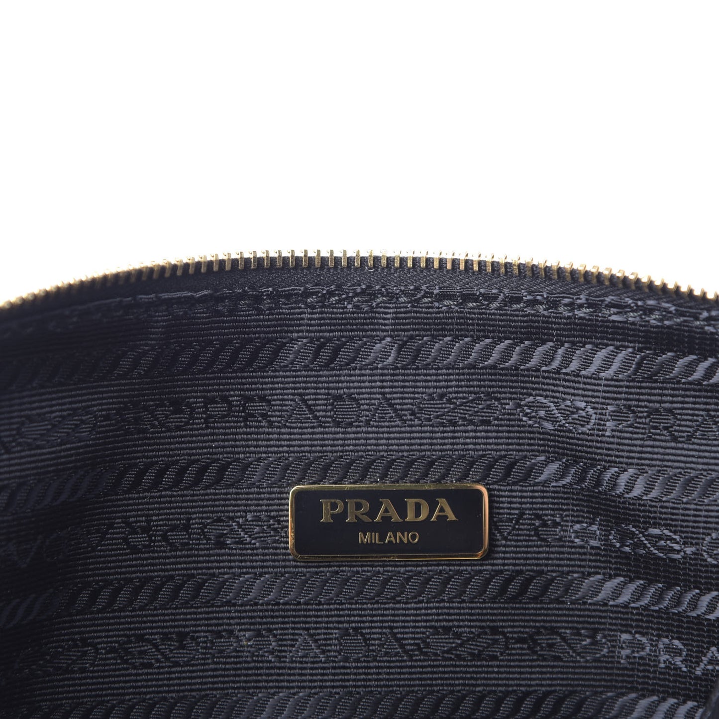 Vitello Daino Cosmetic Pouch Black
